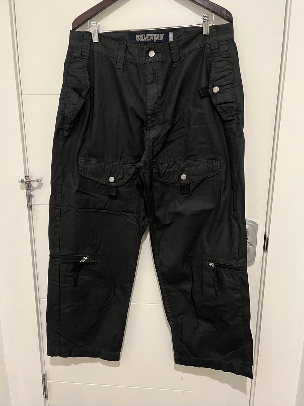 Levi's Black Cargo Pants for Men